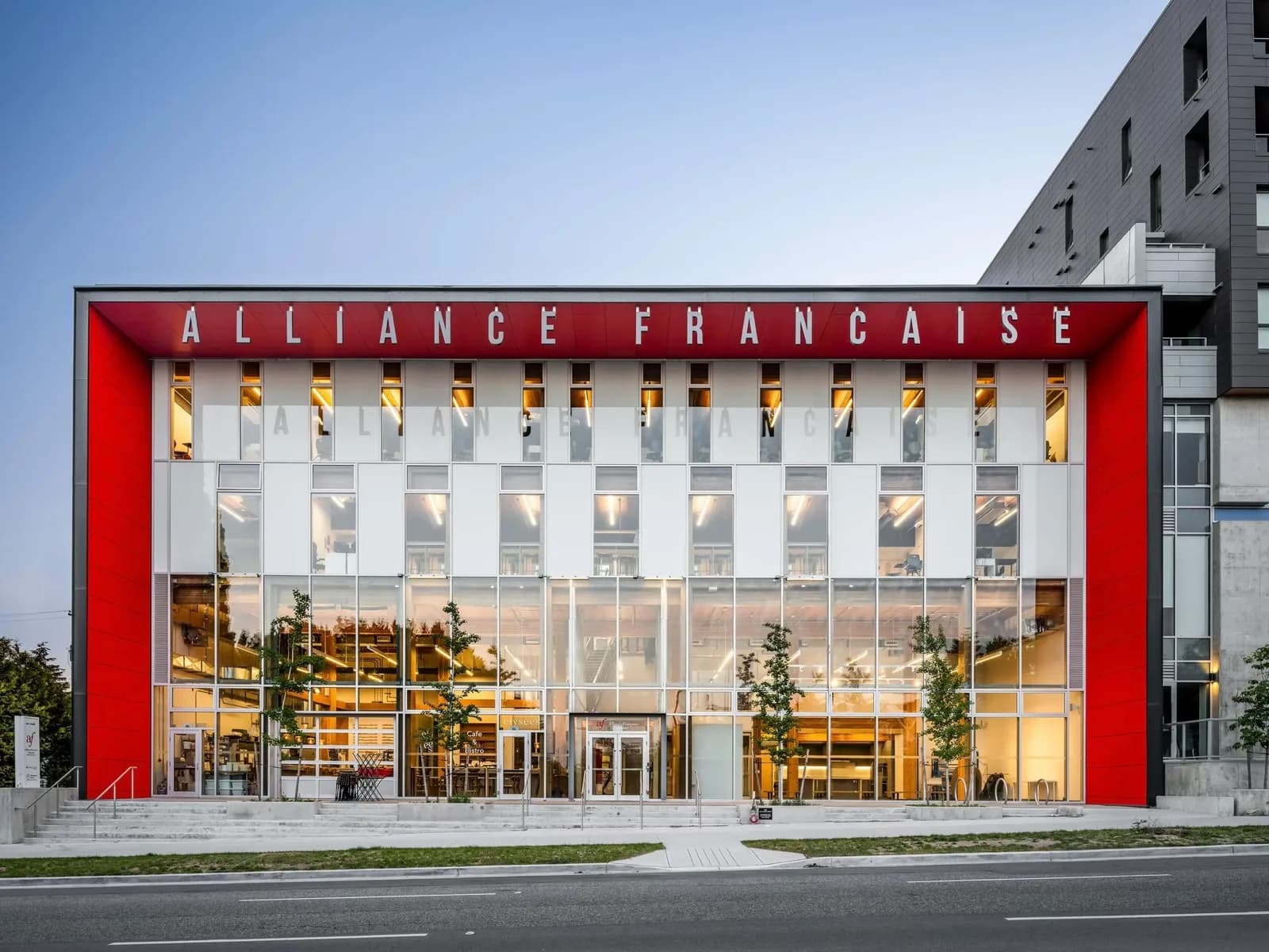 The Alliance Française building on Cambie Street